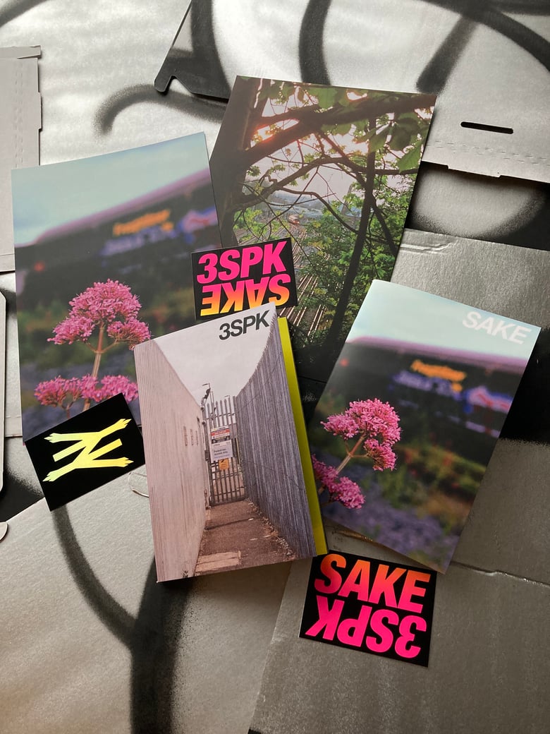 Image of 3SPIKE x SAKE zine package