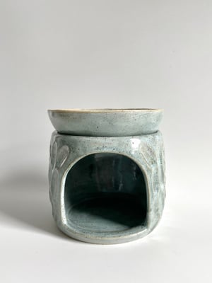 Image of Sage carved oil burner 