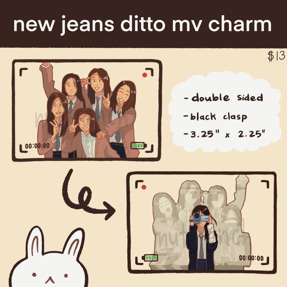 Image of Ditto New Jeans Charm