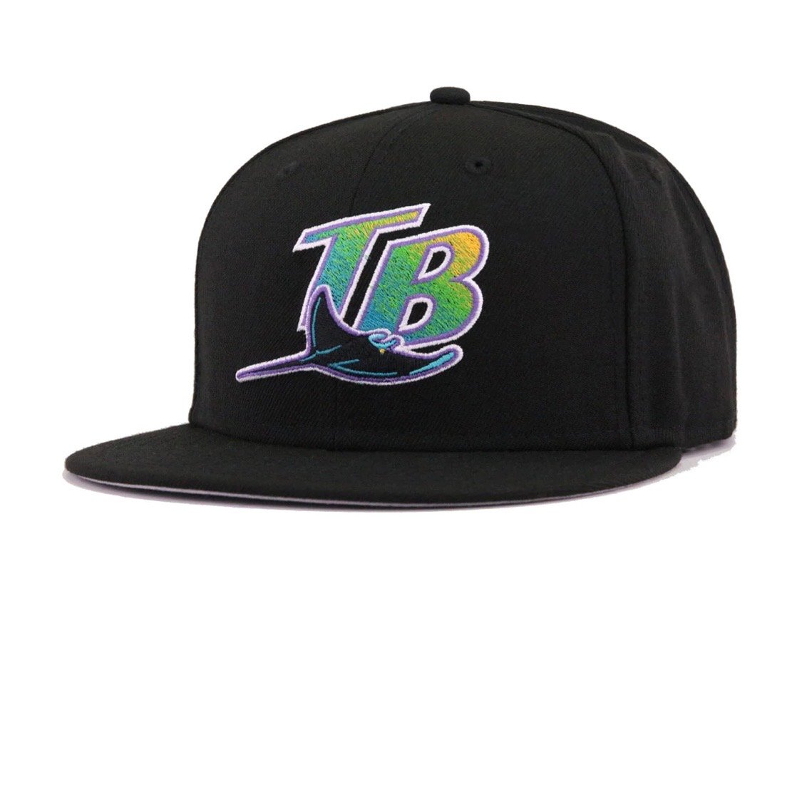 tampa bay rays fitted caps