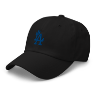 Image 4 of LOWER AZ LA CACTUS Blue Dad hat