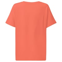 Image 14 of Logo Women’s organic ribbed neck t-shirt