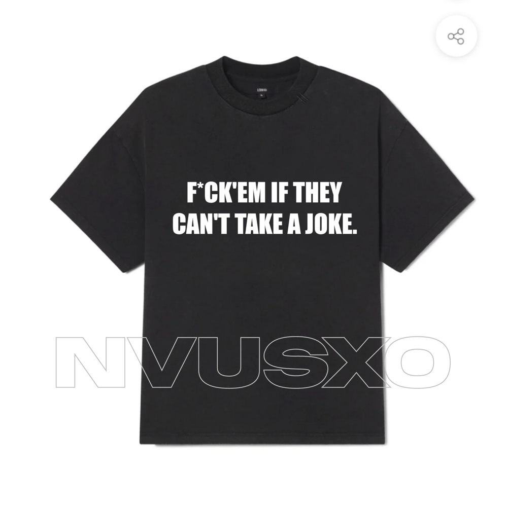 Image of F*CK'EM B&W T-SHIRT 