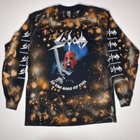 Image 1 of Tie Dye In The Sign Of Evil LONG SLEEVE Size L