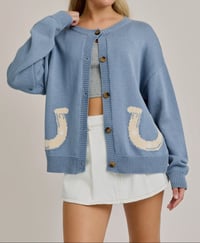 Image 1 of horseshoe cardi 