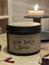 221b Baker Street - Hot Earl Grey Tea & Sage Scented Soy Candle 