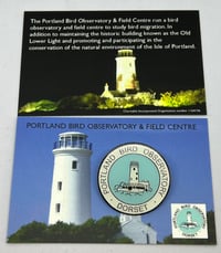 Image 1 of Portland Bird Observatory Pin Badge