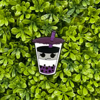 Asexual Pride Boba Enamel Pin