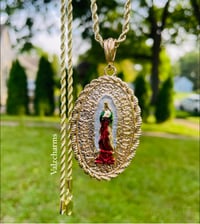 Image 2 of San Judas Double sided Virgencita 