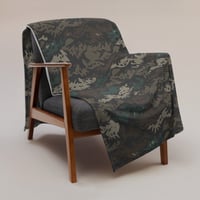 Image 3 of CORAL CAMO Throw Blanket JUNGLE