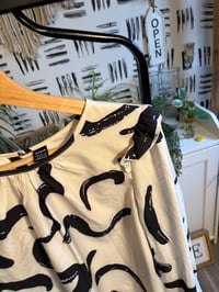 Image 2 of Black and white me top