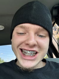 Image 4 of 10/10 Top and bottom Solid Silver grill 