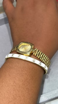Image 1 of CC Gold Bangle