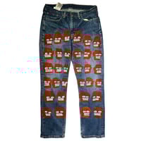 bunch a faces // 32x30