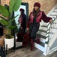 Image 1 of Patent Leather Boots (NEW)