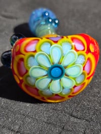 Image 2 of Large Rainbow Dotstack Pipe