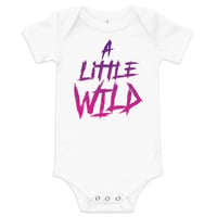 Image 11 of A Little WILD Magenta Baby Onesie