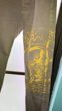 Image 2 of Levis Screw Skull Denim Jeans