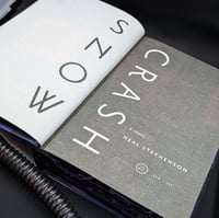 Image 4 of Snow Crash - Hand Stenciled Book