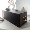 Vintage index drawer box
