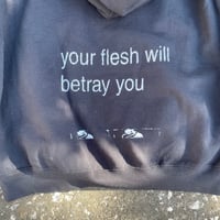 Image 5 of victim music hoodie one of one Large