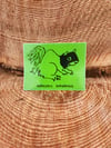 Bandit Squirrel Sticker 