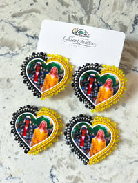 Image 1 of Clueless Earrings (Dangly or Fingernail Posts)