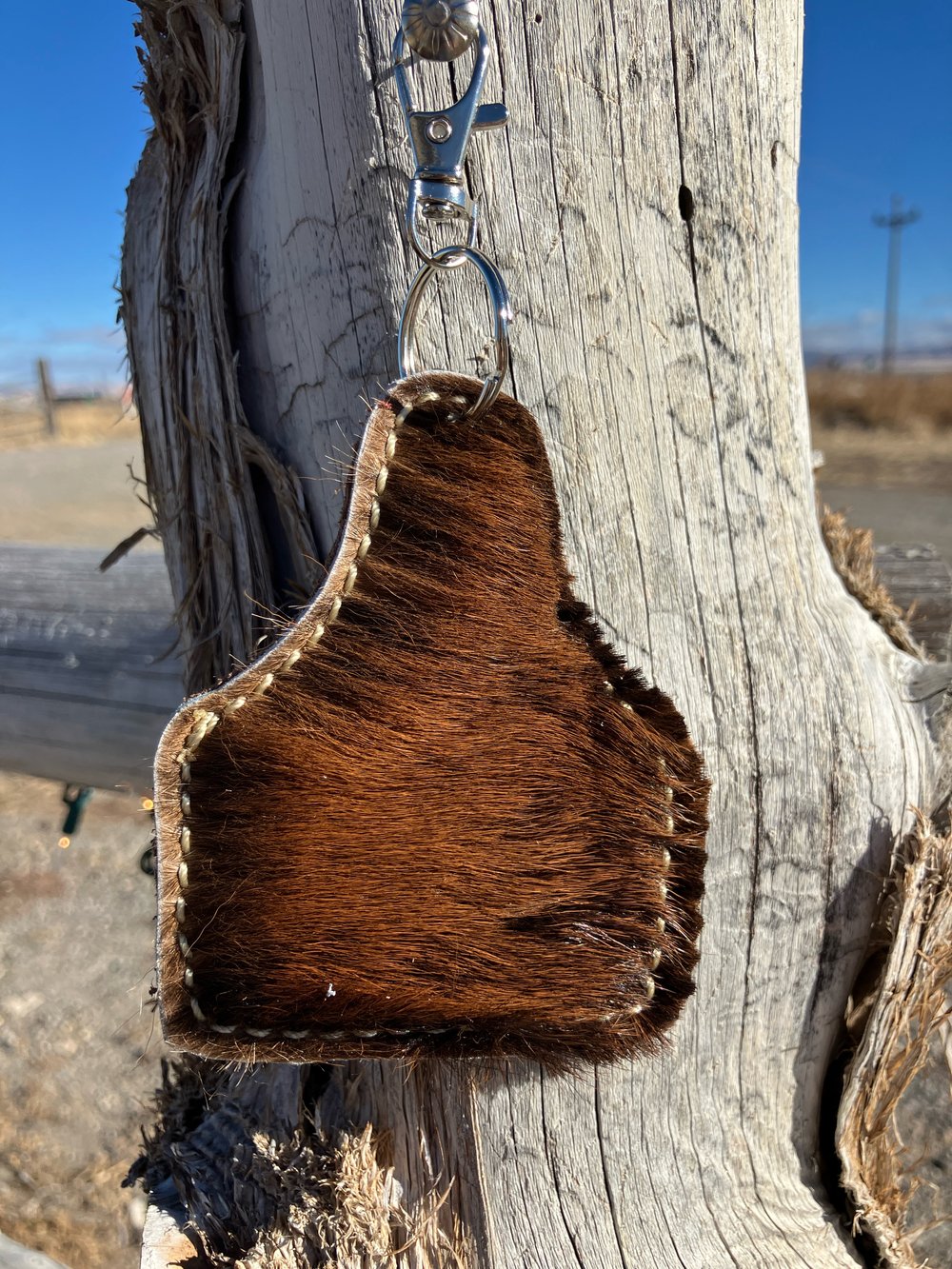 Image of Cow Tag Keychains