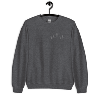 Image 2 of Unisex Sweatshirt (You don't choose the things you go through)