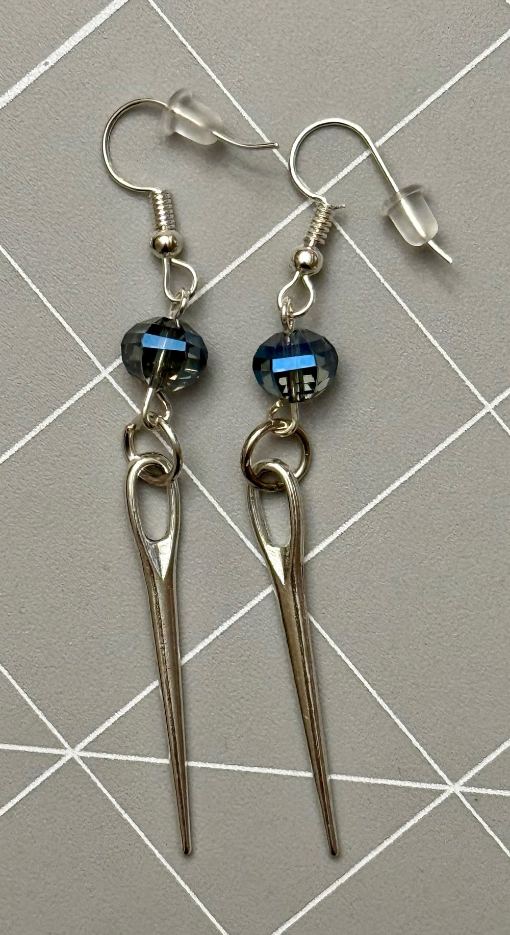 Image of Sewing Needle Earrings