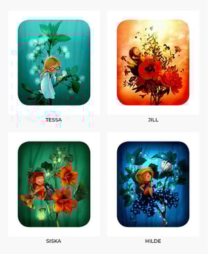 Image of Dappere Meisjes Fine Art Print