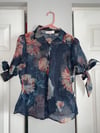 Floral Puff Sleeve Shirt