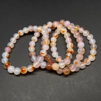 Image 2 of Red Dendritic Agate Bracelets 