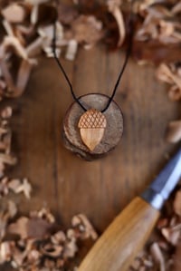 Image 1 of Acorn— Pendant Necklace 