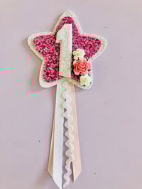 Image 2 of Pink birthday badge