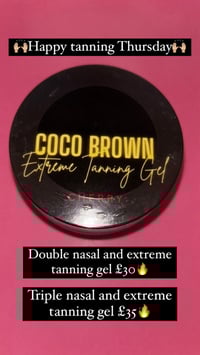 Nasal and drops with an extreme tanning gel🔥