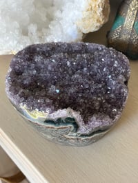 Image 9 of Large Amethyst Cluster With Polished Edges #2575