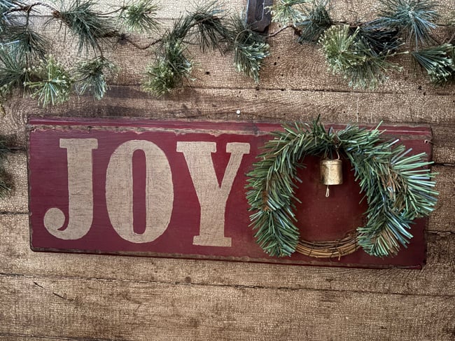 Olde Thyme JOY sign