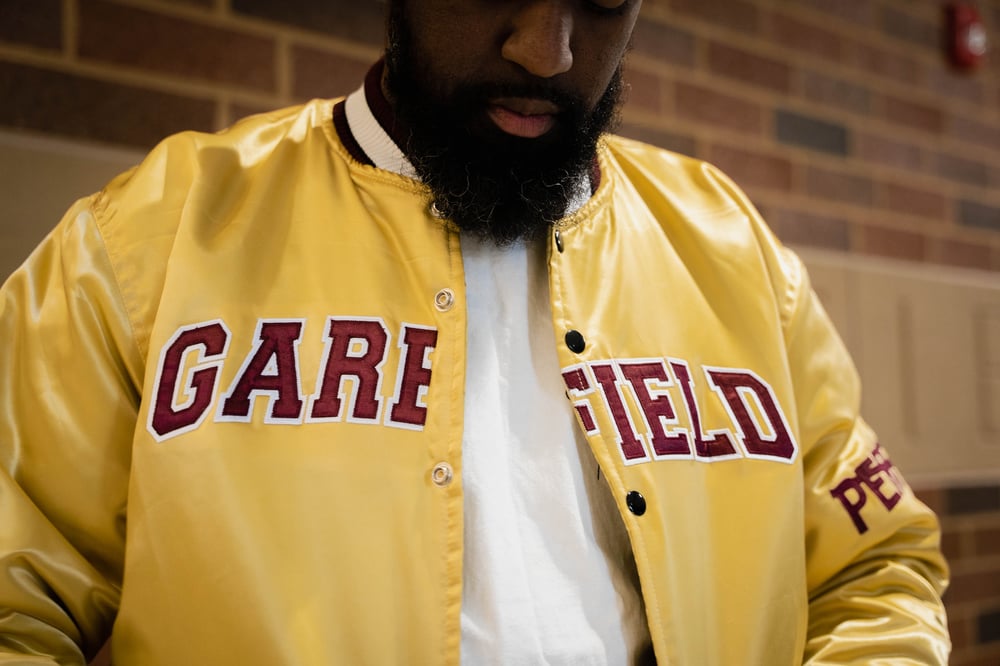 City Series Garfield Satin Team Jacket