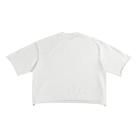 Image 2 of White Scrambled Porn French Terry Tee