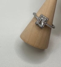 Diamanté square ring 