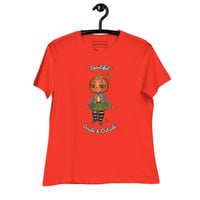 Image 4 of Pumpkin Girl “Beautiful Inside & Outside” Women's Relaxed T-Shirt