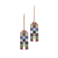Image 1 of Patchwork Earrings No. 1