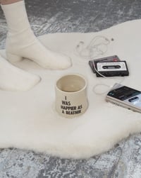 Image 4 of “I WAS HAPPIER AS A BEATNIK” crush cup