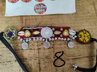 Image 8 of Festie choker pompoms / shells etc