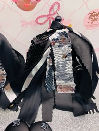 Image 3 of Music  Print  Tassel Earrings set