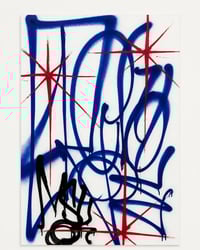 REVOK unique hand sprayed signature Poster 24x36 18