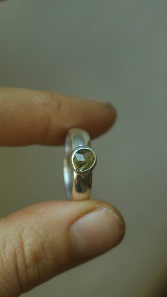 Image of Erdiger Turmalinring 