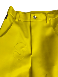 Image 3 of Just Got Paid (cheddar) Pants