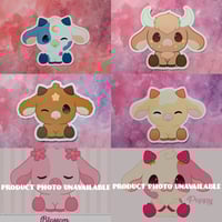 Kawaii cow stickers (WAVE 1)